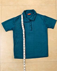 Women's Blue Polo T-Shirt
