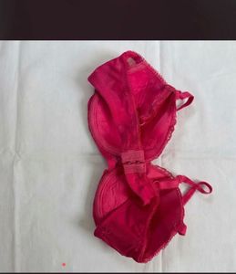 Women's Embroidered Pink Bra