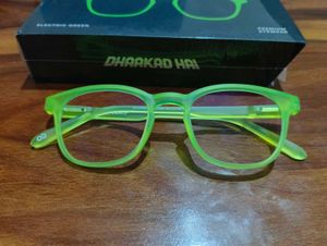 Electric Green Full With Blue Screen Lenses