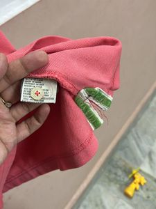 Abercrombie &amp; Fitch Coral Polo Shirt with Moose Lo
