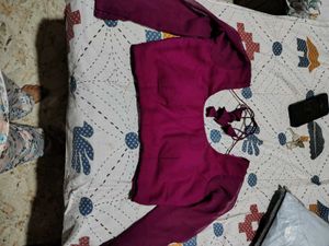 Elegant Margenta Saree with Golden Border