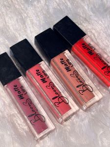 Bloom Beauty 4 Mini Matte Lips Liquid Lipstick Set