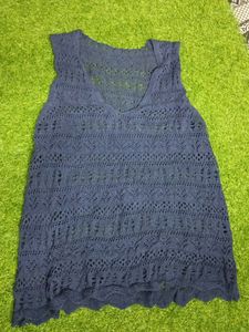 Net Woollen Top