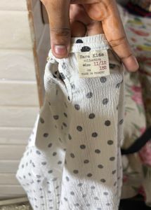 White Polka Dots Tshirt