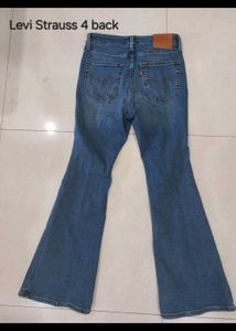 Levi's Flared dark Blue Jeans 4