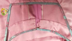 Pink Satin Party Dress
