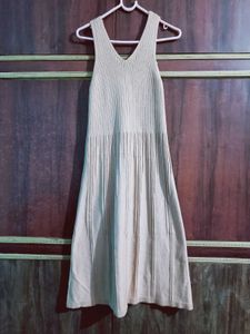 Ribbed Knit Midi Dress