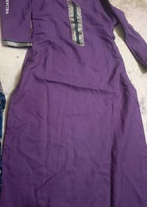 Elegant 💜 purple Kurta