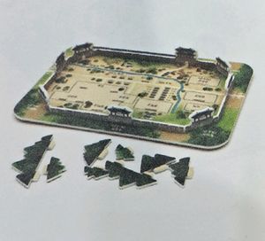 Korean Palace 3D Puzzle GAME
