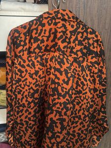Stylish Leopard Print Button-Up Shirt