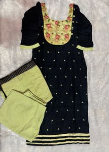 Elegant Embroidered Kurta Set