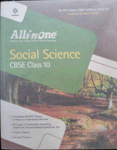 All in One Social Science CBSE Class 10