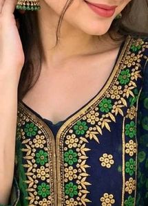 Elegant Green sharara suit