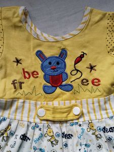 Cute Yellow Baby Dress