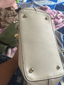 Diana Korr White Tote Bag