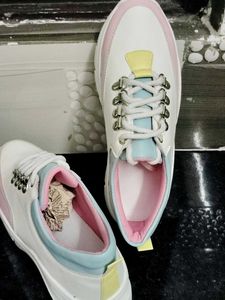 🎀Pastel Chunky Platform Sneakers Shoes❤