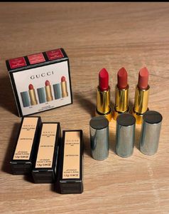 Gucci rogue a levres mat lipstick set of 3