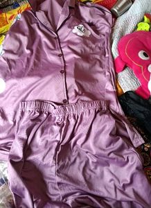 Soft Lavender Pyjama Top