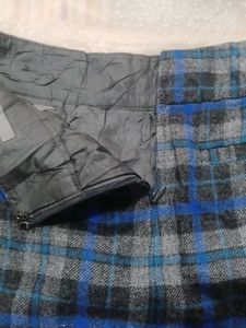 Plaid Mini Skirt