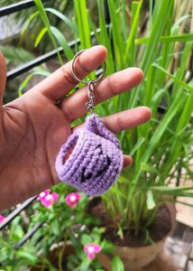 Cute Crochet Keychain Charm