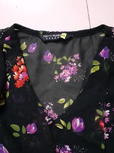 Black Clinched Top
