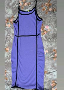Purple Bodycon Dress