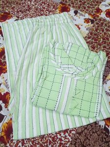 Comfortable Cotton Suit Set