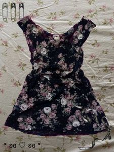 vintage floral sheer slip in top 🐾