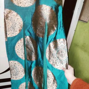 Beautiful Dress In 3 Piece Gown+ Jacket+Dupatta