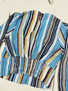 Striped Long Sleeve Top