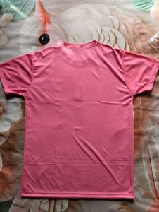 Men's Pink Graphic T-Shirt