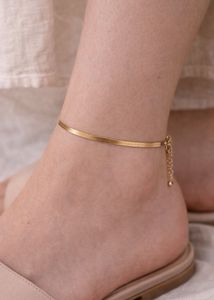 Elegant Gold Chain Anklet