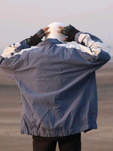 Stylish Blue &amp; White Jacket