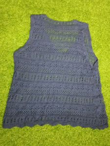 Net Woollen Top