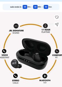 jbl c100 tws earbuds 100% original (working)