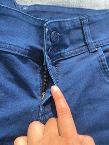 Dark Wash Denim Shorts