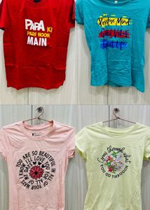 Set Of 4 TShirts