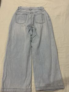 Light Wash Wide Leg Jeans