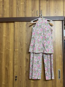 Printed Kurta Set with Pants