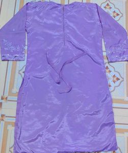 Beautiful Lavender Kurta Set for Girls