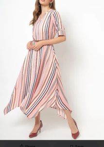 Striped Midi Dress