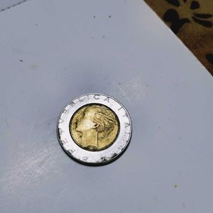 Italy 500 Lire 1990 Coin