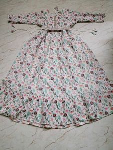 New with tag Chickonkuri Floral Print Midi Dress
