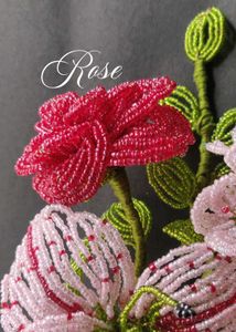 French Beaded Flowers