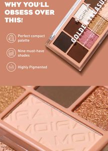 MOIRA - Golden Treasure Pressed Pigment Palette