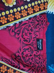 Vibrant Ethnic Kaftan Dress