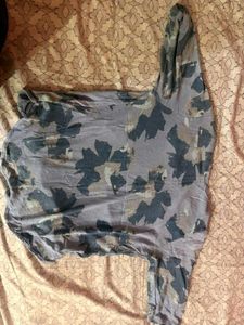Stylish Floral Print Top