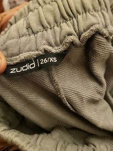 Mint Grey Cargo Joggers