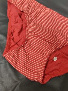 Women's Striped Cotton Briefs