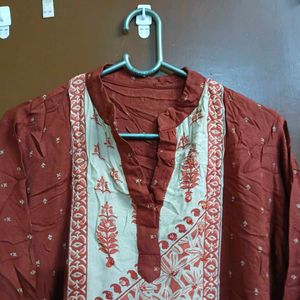 Elegant Ethnic Kurta and Palazzo Set